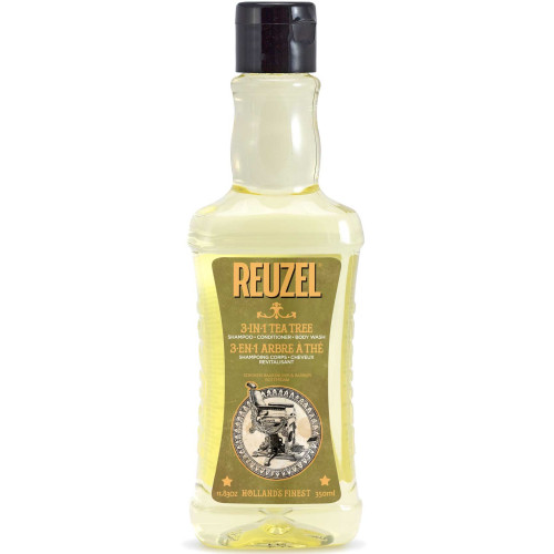 Reuzel REUZEL 3-in-1 Tea Tree Shampoo-Conditioner-Body Wash šampon pro muže 3v1 pro muže 350 ml