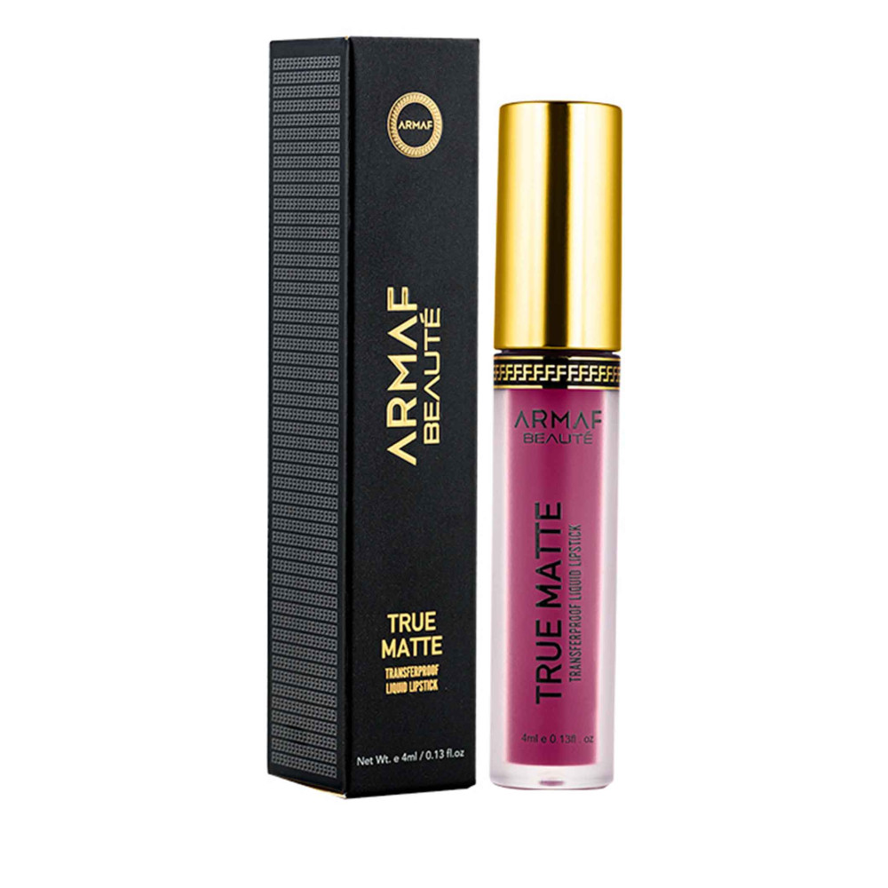 Produktbild för Armaf Beauté True Matte Transferproof Liq Lipstick 4ml 08 Excellus