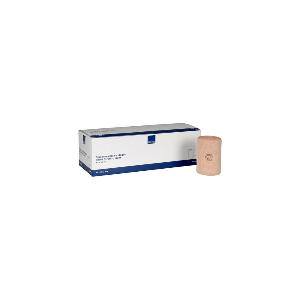 Produktbild för Kompressionsbinda light 8cmx5m 10/fp