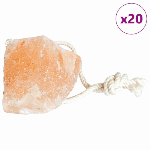vidaXL Saltlick Stenar Rosa Bergsalt