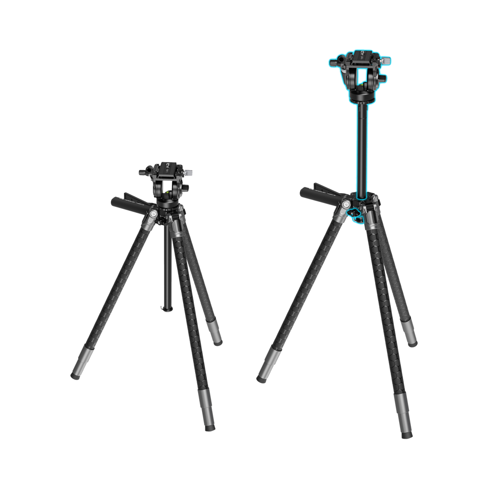 Produktbild för SmallRig 5305 x Potato Jet TRIBEX SE Hydraulic Tripod