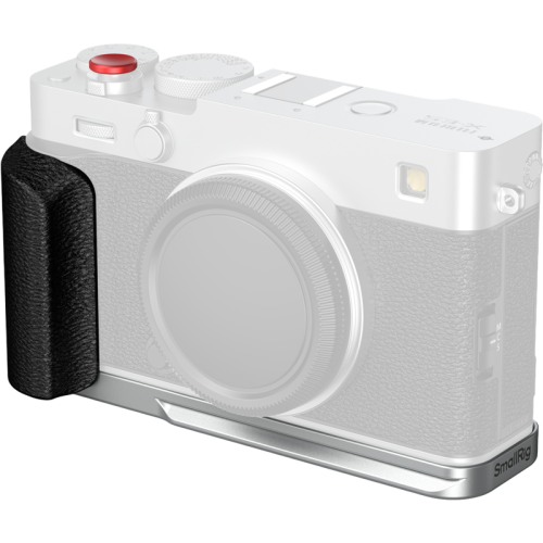 SMALLRIG SmallRig 5447 L-Shaped Mount Plate with Silicone Handle for FUJIFILM X-E5 Silver