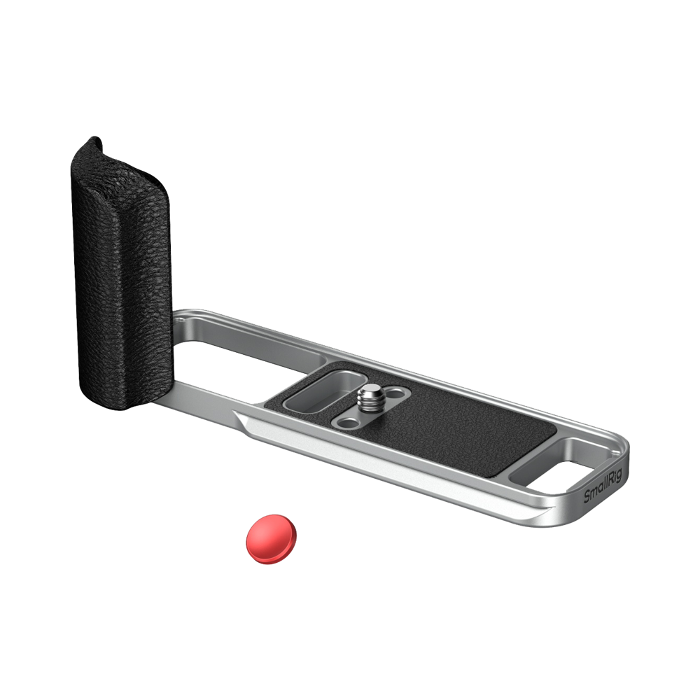 Produktbild för SmallRig 5447 L-Shaped Mount Plate with Silicone Handle for FUJIFILM X-E5 Silver