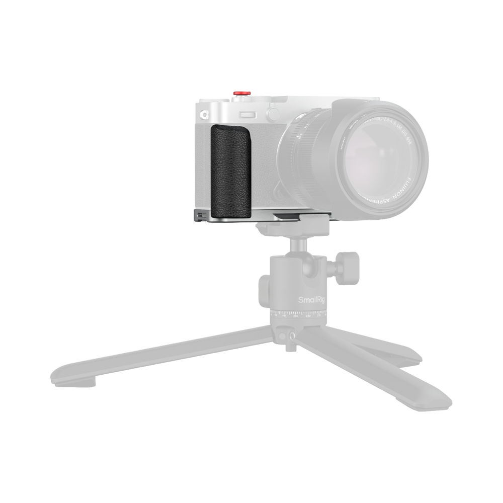 Produktbild för SmallRig 5447 L-Shaped Mount Plate with Silicone Handle for FUJIFILM X-E5 Silver