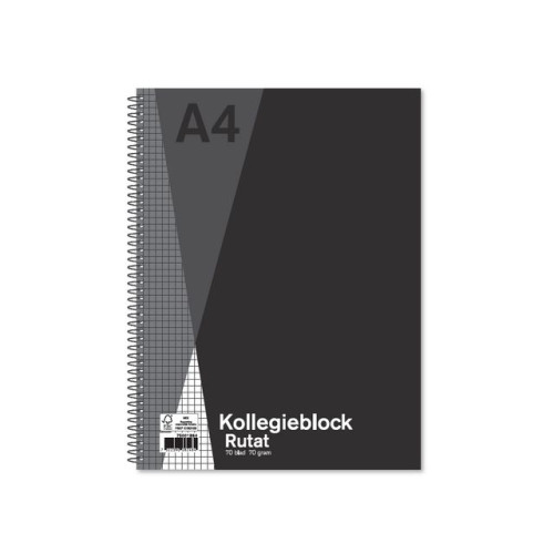 No Brand Kollegieblock SOL A4 70g 70 blad rutat