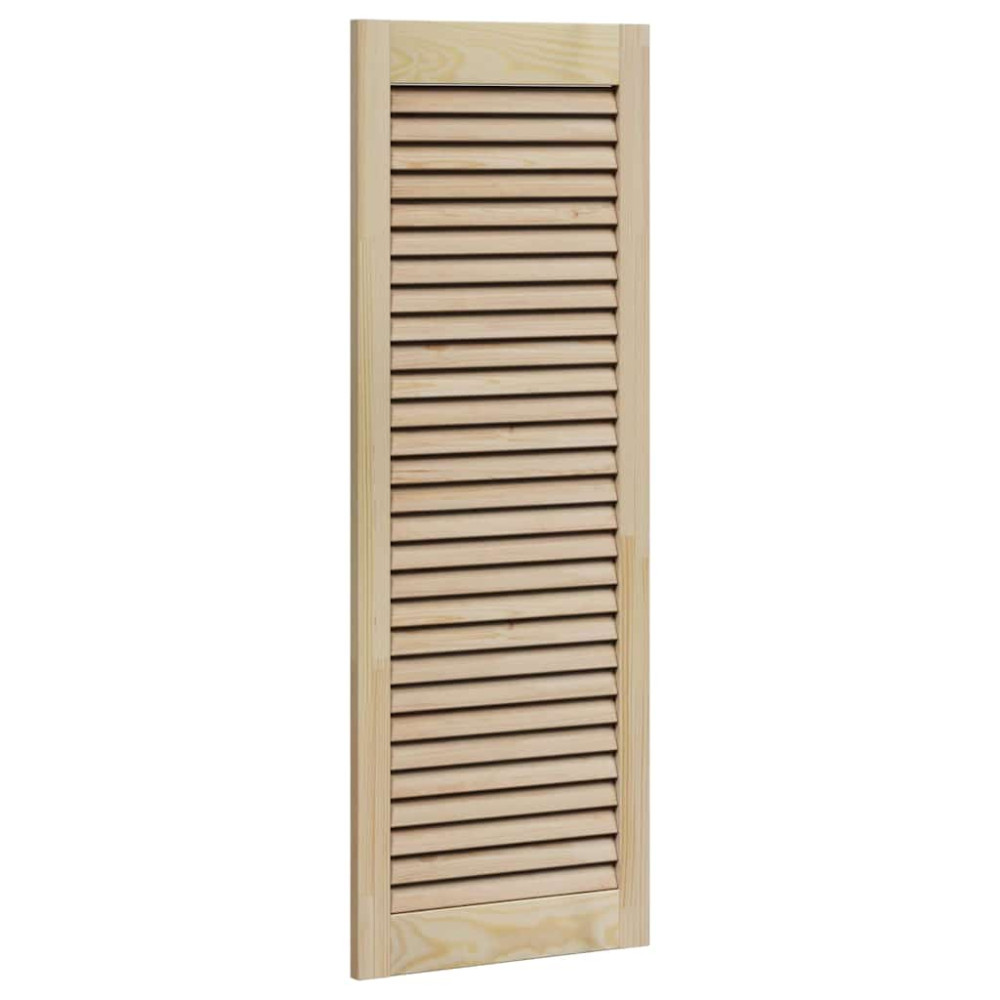 Produktbild för Skåpdörr 4 pcs Naturfärg 110 x 2,1 x 39,5 cm Massiv furu