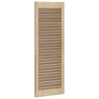 Produktbild för Skåpdörr 4 pcs Naturfärg 110 x 2,1 x 39,5 cm Massiv furu