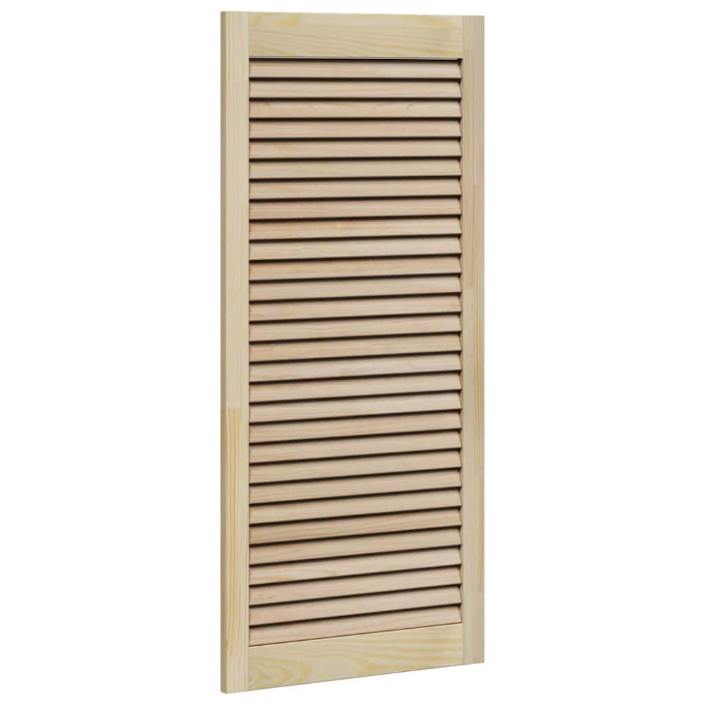 Produktbild för Skåpdörr 4 pcs Naturfärg 49,5 x 2,1 x 110 cm Massiv furu