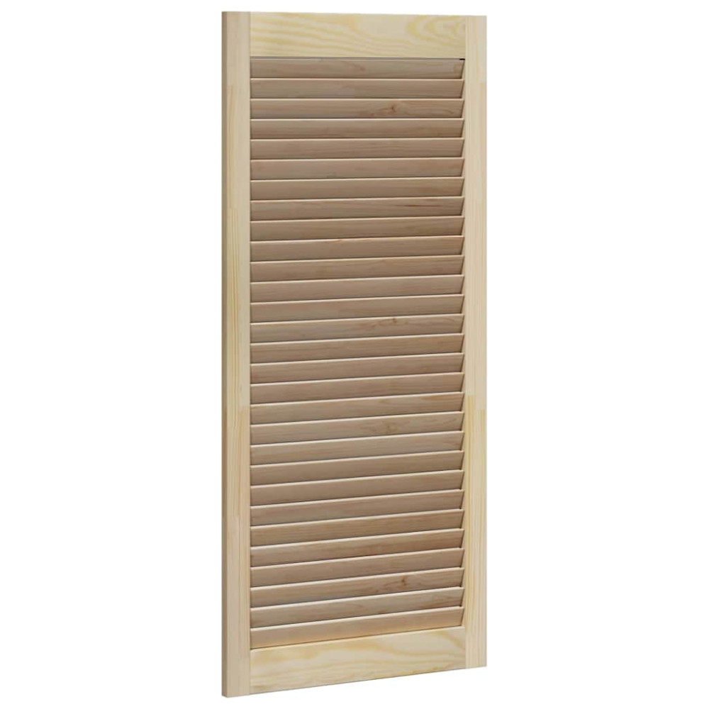 Produktbild för Skåpdörr 4 pcs Naturfärg 49,5 x 2,1 x 110 cm Massiv furu