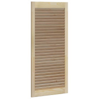 Produktbild för Skåpdörr 4 pcs Naturfärg 49,5 x 2,1 x 110 cm Massiv furu