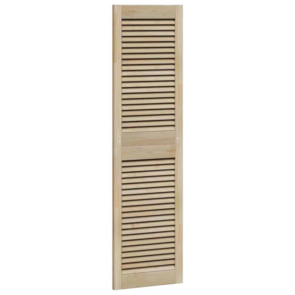 Produktbild för Skåpdörr 4 pcs Naturfärg 140,5 x 2,1 x 39,5 cm Massiv furu