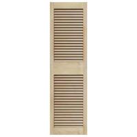 Produktbild för Skåpdörr 4 pcs Naturfärg 140,5 x 2,1 x 39,5 cm Massiv furu