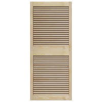 Produktbild för Skåpdörr 4 pcs Naturfärg 140,5 x 2,1 x 59,5 cm Massiv furu