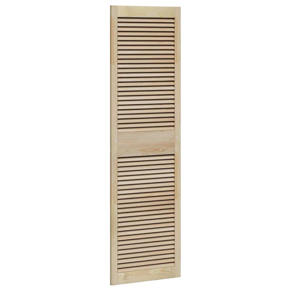 Produktbild för Skåpdörr 4 pcs Naturfärg 170 x 2,1 x 49,5 cm Massiv furu