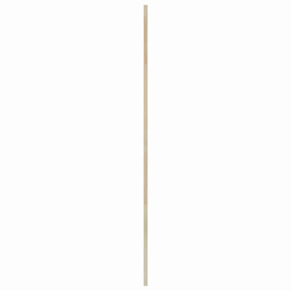 Produktbild för Skåpdörr 4 pcs Naturfärg 170 x 2,1 x 49,5 cm Massiv furu