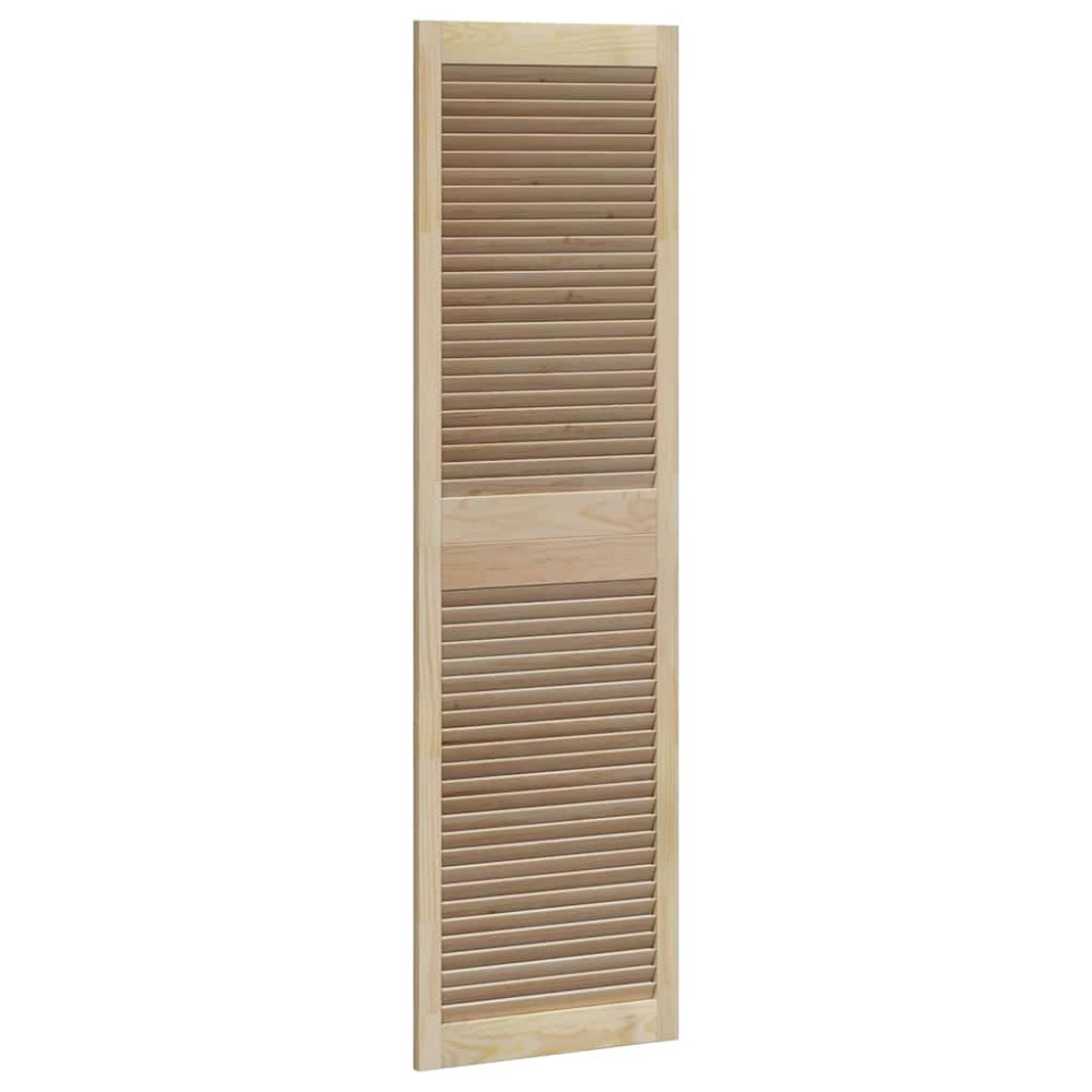 Produktbild för Skåpdörr 4 pcs Naturfärg 170 x 2,1 x 49,5 cm Massiv furu