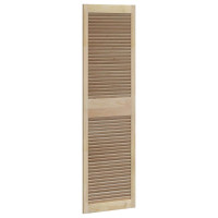Produktbild för Skåpdörr 4 pcs Naturfärg 170 x 2,1 x 49,5 cm Massiv furu