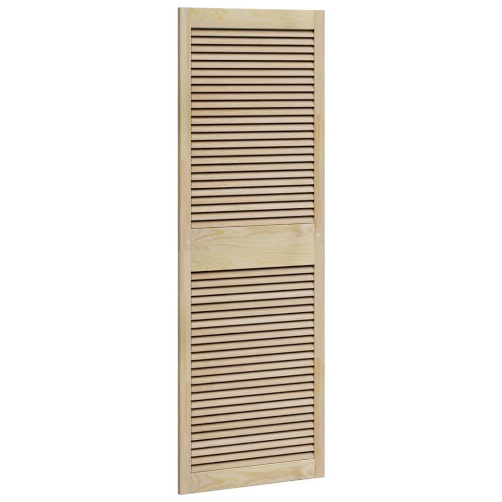 Produktbild för Skåpdörr 4 pcs Naturfärg 170 x 2,1 x 59,5 cm Massiv furu