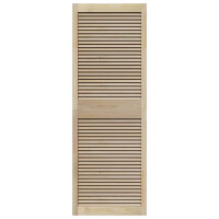 Produktbild för Skåpdörr 4 pcs Naturfärg 170 x 2,1 x 59,5 cm Massiv furu