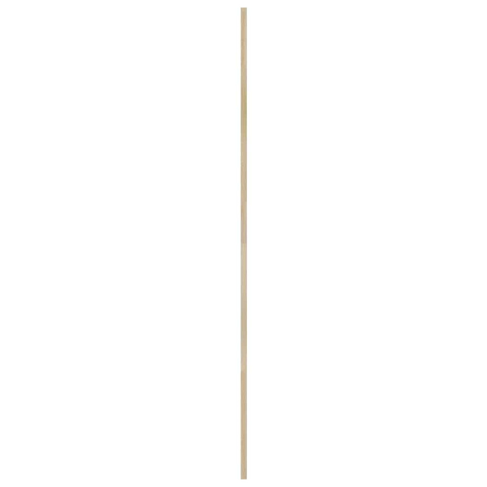Produktbild för Skåpdörr 4 pcs Naturfärg 170 x 2,1 x 59,5 cm Massiv furu
