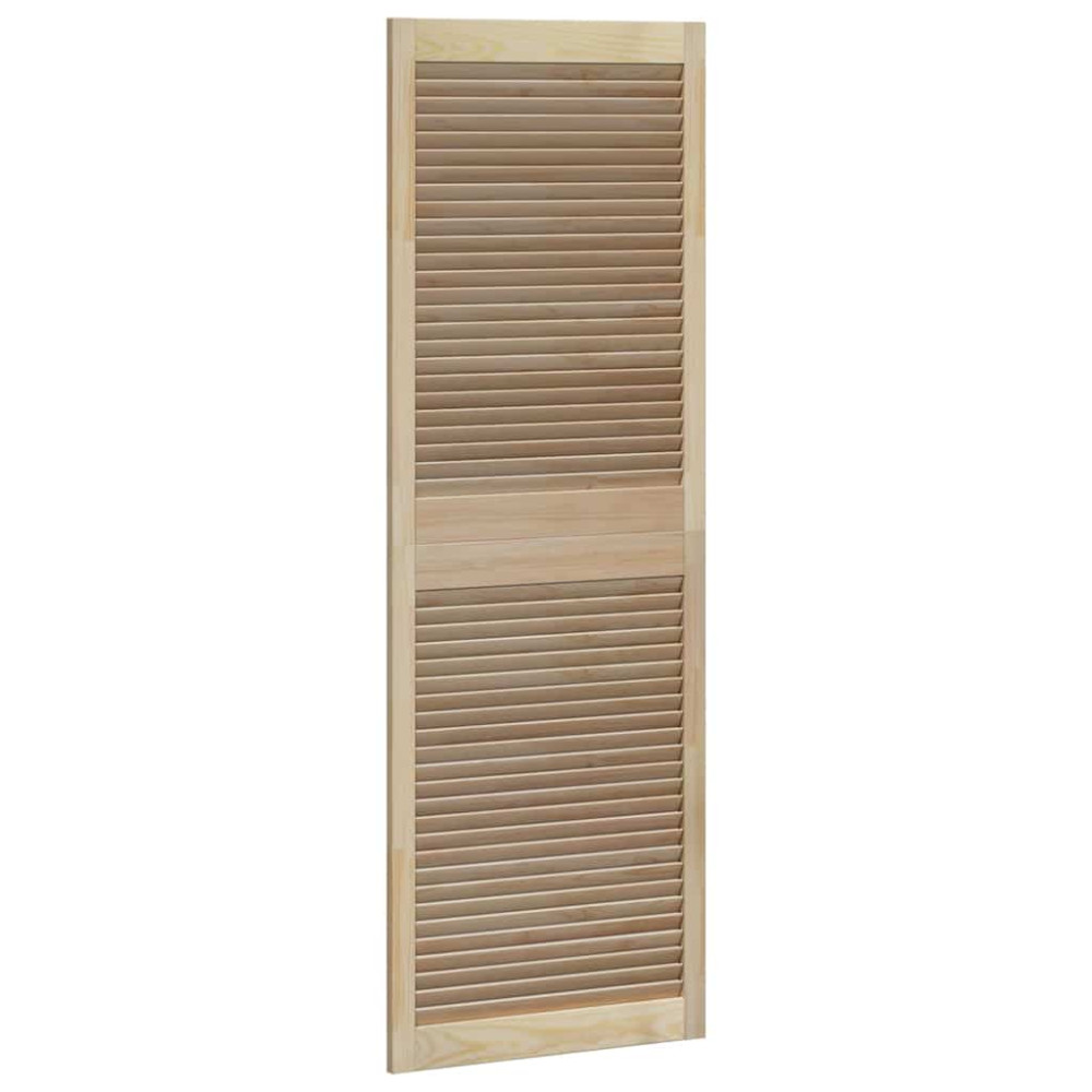 Produktbild för Skåpdörr 4 pcs Naturfärg 170 x 2,1 x 59,5 cm Massiv furu