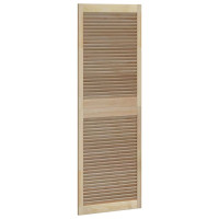 Produktbild för Skåpdörr 4 pcs Naturfärg 170 x 2,1 x 59,5 cm Massiv furu