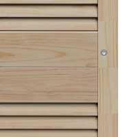 Produktbild för Skåpdörr 4 pcs Naturfärg 170 x 2,1 x 59,5 cm Massiv furu