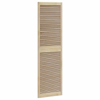 Produktbild för Skåpdörr 4 pcs Naturfärg 201 x 2,1 x 59,5 cm Massiv furu