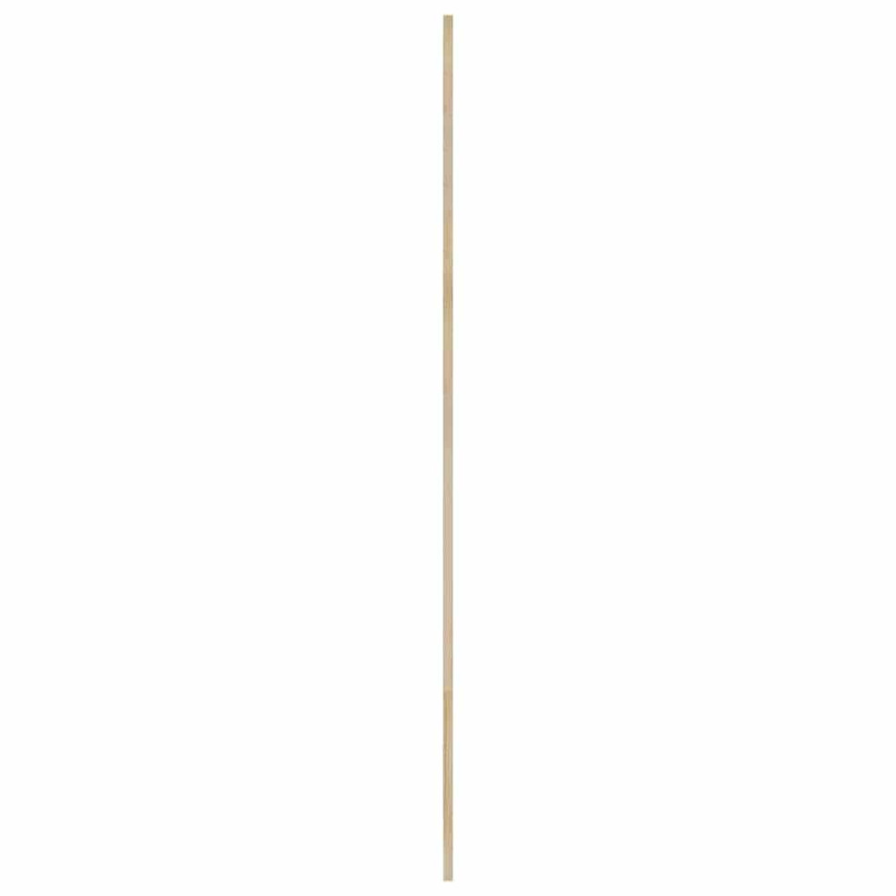 Produktbild för Skåpdörr 4 pcs Naturfärg 201 x 2,1 x 59,5 cm Massiv furu