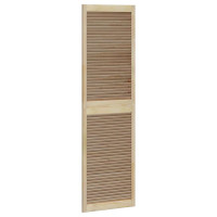 Produktbild för Skåpdörr 4 pcs Naturfärg 201 x 2,1 x 59,5 cm Massiv furu