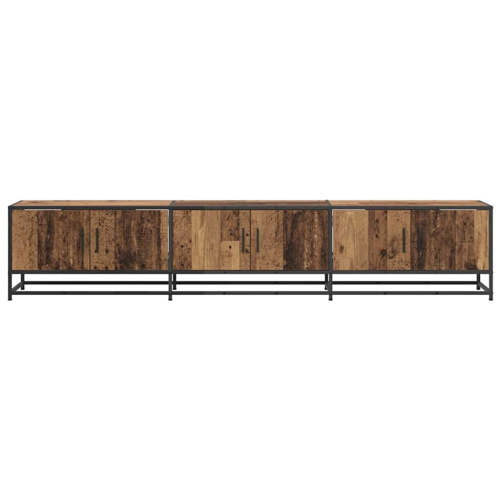 Produktbild för TV Enheter 210 x 35 x 41 cm Gammalt trä Konstruerat trä