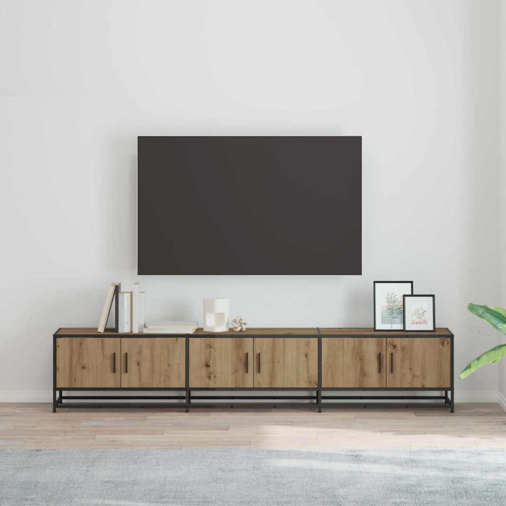 Produktbild för TV Enheter 210 x 35 x 41 cm Artisan Ek Konstruerat trä