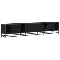 Produktbild för TV Enheter 210 x 35 x 41 cm Svart Ek Konstruerat trä