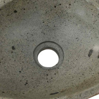 Produktbild för Flodstensbassin Ljusgrå (30-37) x (25-30) x 12 cm River Stone
