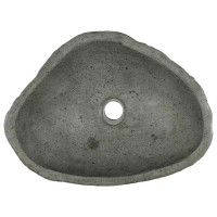 Produktbild för Flodstensbassin Ljusgrå 52 x 40 x 15 cm River Stone