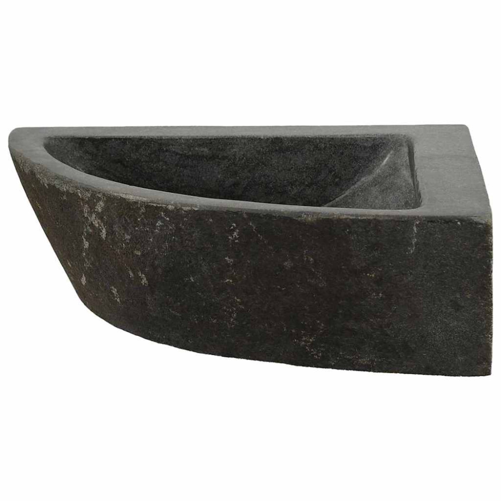 Produktbild för Handfat Grå (38-45) x (38-45) x 12 cm Flodsten