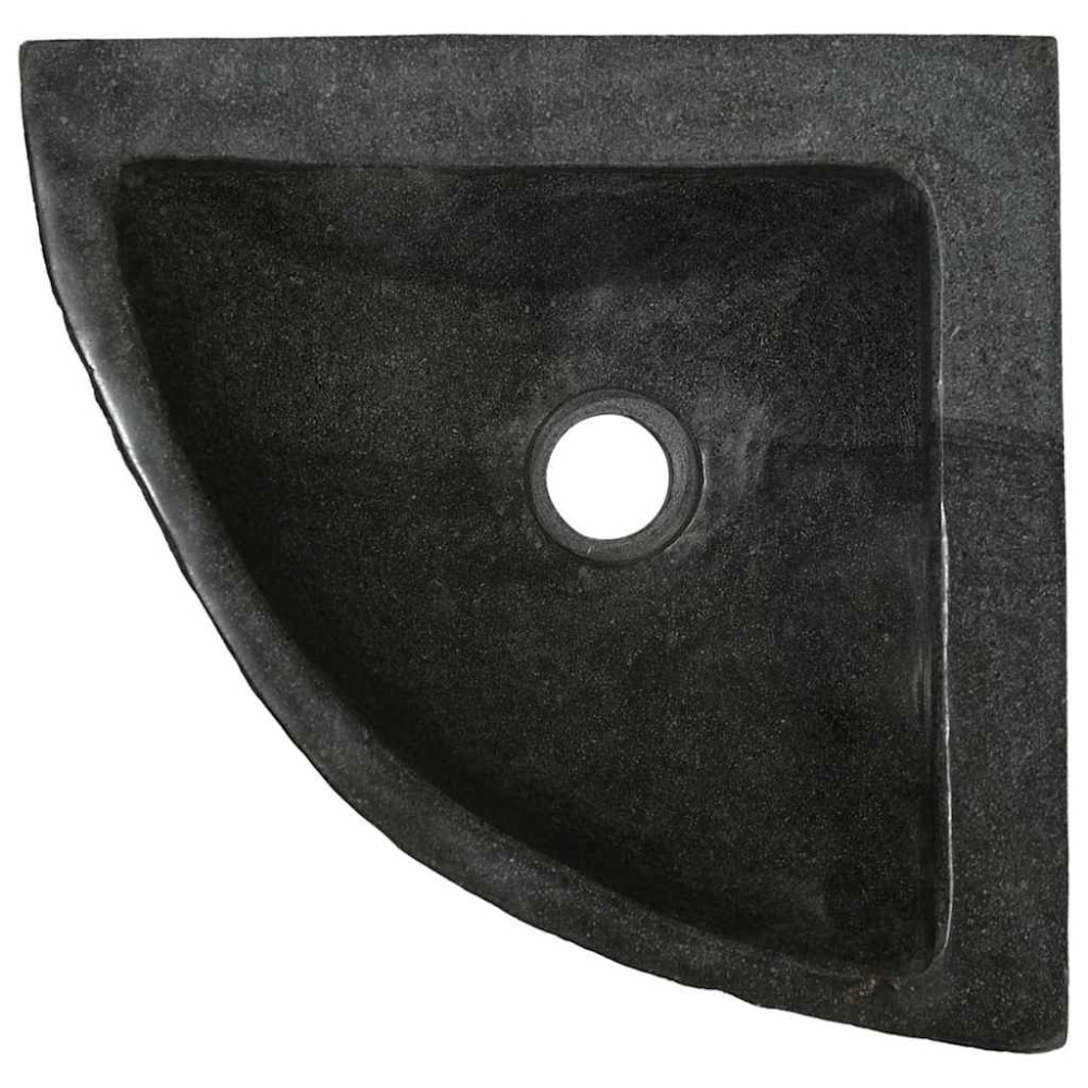 Produktbild för Handfat Grå (38-45) x (38-45) x 12 cm Flodsten