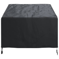 Produktbild för Fodral för trädgårdsstol Svart 96 x 79 x 74 cm 210D Oxford Tyg