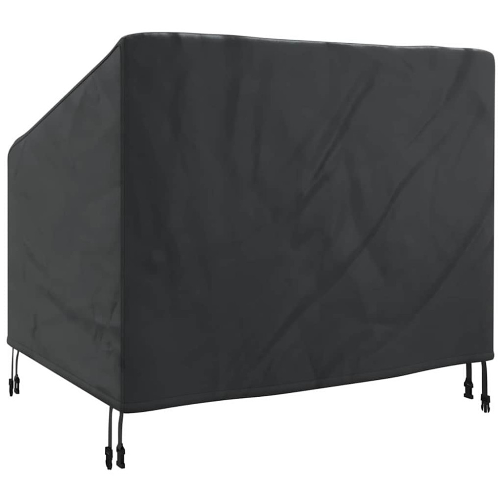 Produktbild för Fodral för trädgårdsstol Svart 96 x 79 x 74 cm 420D Oxford Tyg
