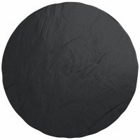 Produktbild för Möbelöverdrag Svart 244 x 244 x 71 cm 210D Oxford Tyg