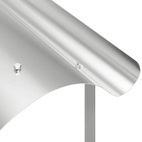 Produktbild för Skorstenhuv Silver 59,5 x 50 x 36,5 cm Rostfritt stål