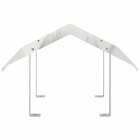 Produktbild för Skorstenhuv Silver 60 x 60 x 38 cm Rostfritt stål