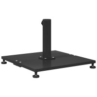 Produktbild för Parasollfot Svart 45 x 45 x 31 cm
