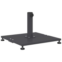 Produktbild för Parasollfot Mörkgrå 45 x 45 x 31 cm