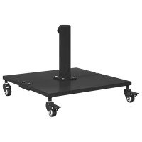 Produktbild för Parasollfot Svart 45 x 45 x 31,5 cm
