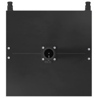 Produktbild för Parasollfot Svart 45 x 45 x 31,5 cm