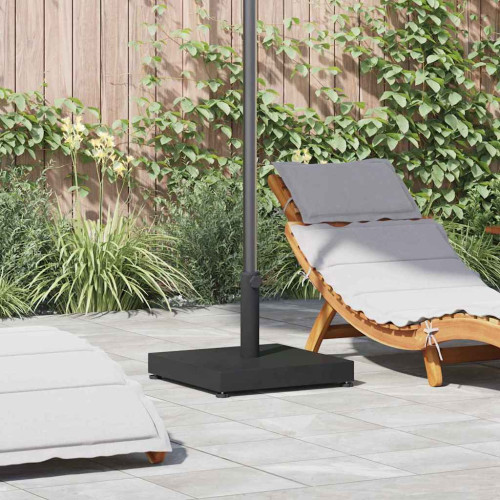 vidaXL Parasollfot Svart 45 x 45 x 31,5 cm