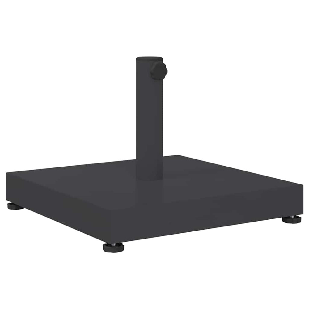 Produktbild för Parasollfot Mörkgrå 45 x 45 x 31,5 cm