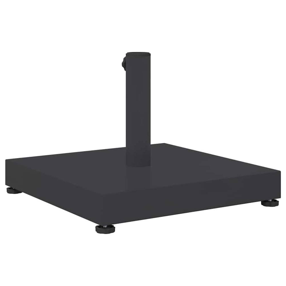 Produktbild för Parasollfot Mörkgrå 45 x 45 x 31,5 cm