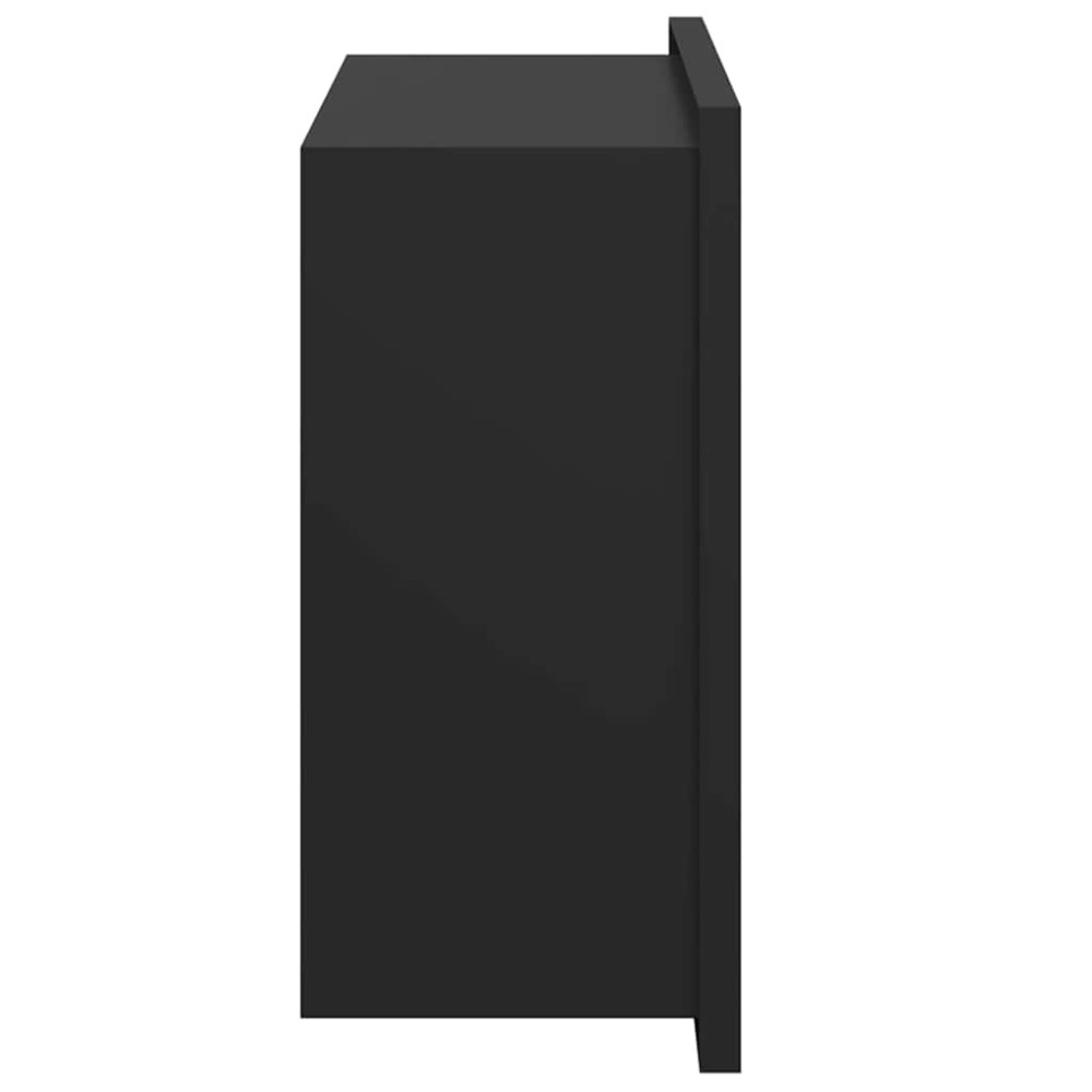 Produktbild för Dusch Nisch Svart 30 x 20 x 9,5 cm Rostfritt stål